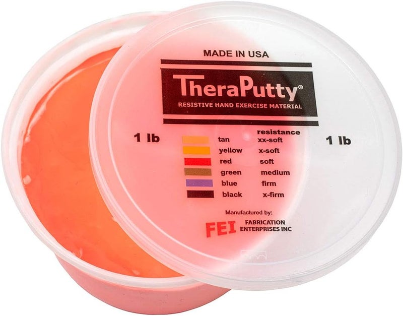 Theraputty CanDo TheraPutty Plus Hand Exercise Putty - 1 Pound Soft for Rehabilitation and Stress Relief - Image 1